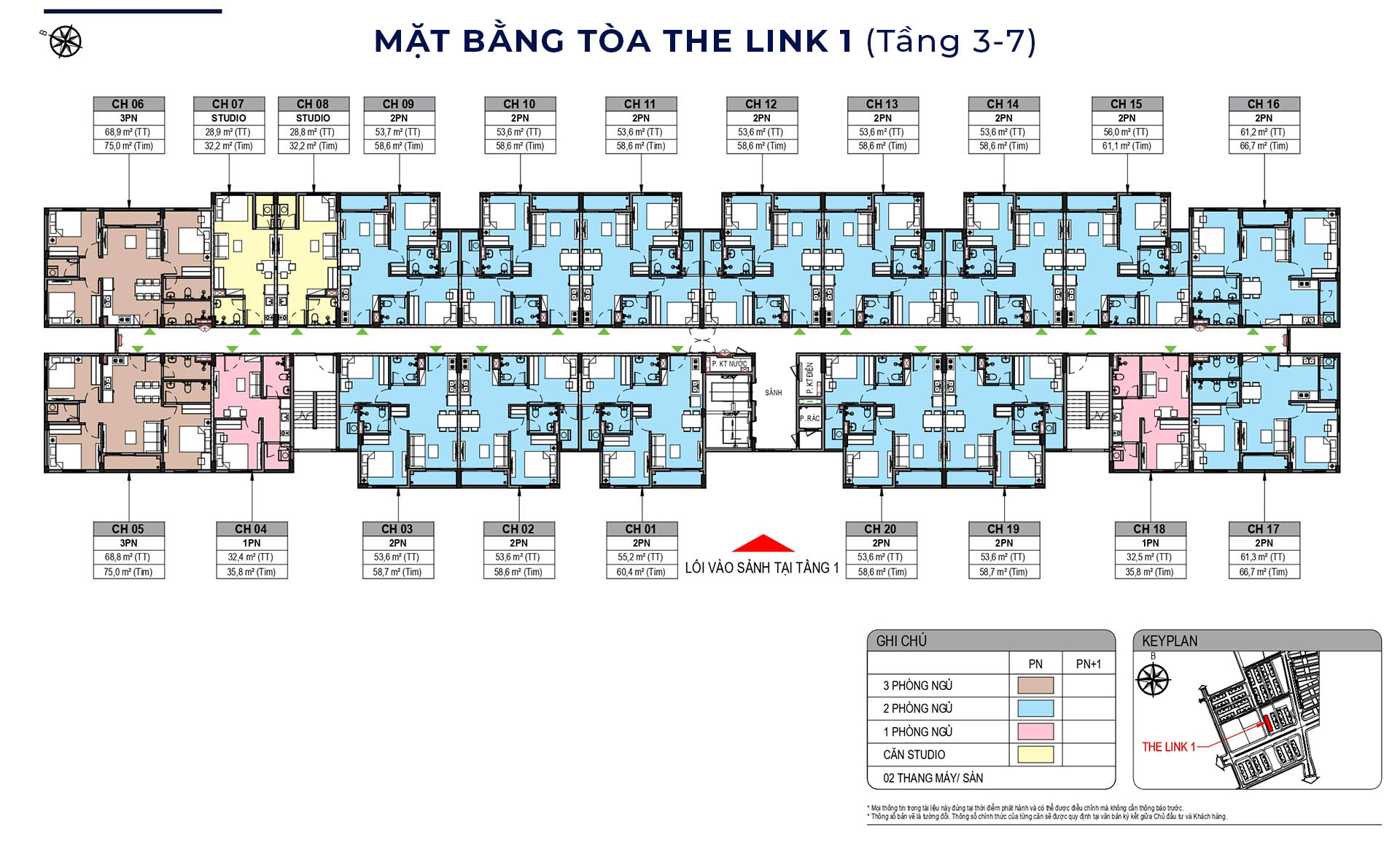Happy Home Tràng Cát tầng 3-7 Link 01